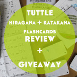 Tuttle Japanese Hiragana and Katakana Flashcards Review + GIVEAWAY!
