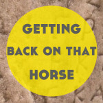 3 Tips for Getting Back on That Horse (Whatever That Horse May Be)