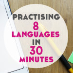 Practising 8 languages in 30 minutes with Tandem