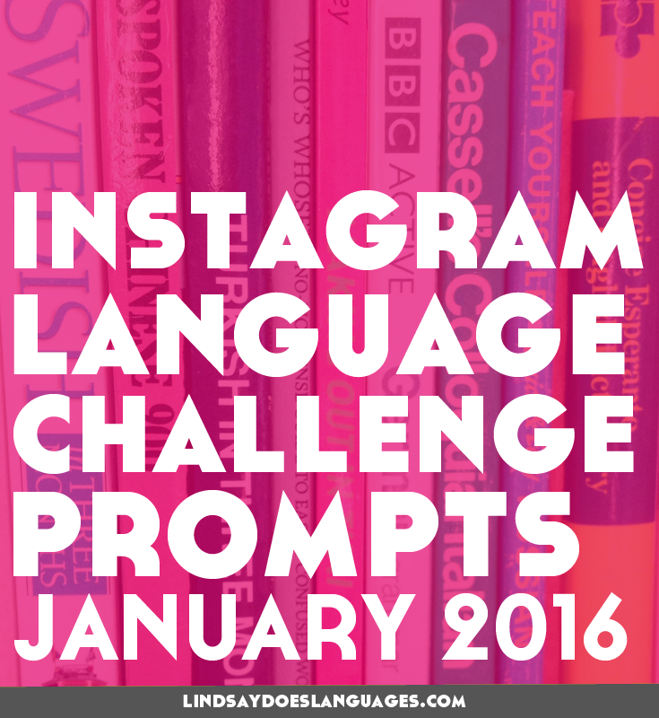 Join the Instagram Language Challenge this January and start 2016 with learning a new language! Click through for details.