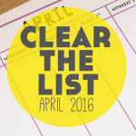 Language Learning Goals: Clear The List – April 2016