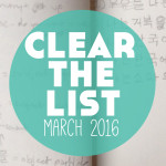 Clear The List – Language Goals for March 2016 (+ your free planner!)