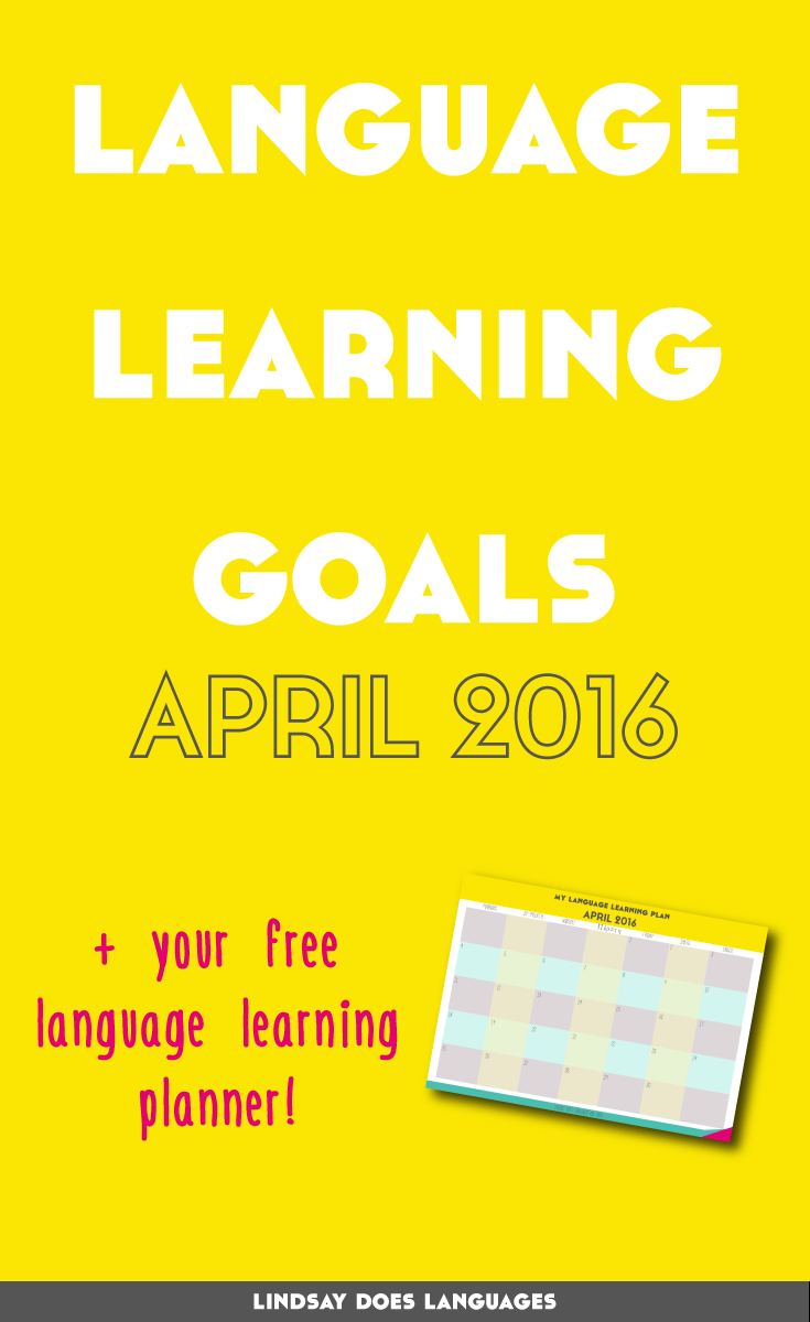What are your language learning goals this month? Join Clear The List and share them! Click through to get your free monthly language learning planner.
