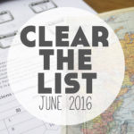 Language Learning Goals: Clear The List – June 2016