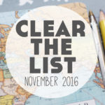 Language Learning Goals: Clear The List – November 2016