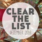 Language Learning Goals: Clear The List – December 2016