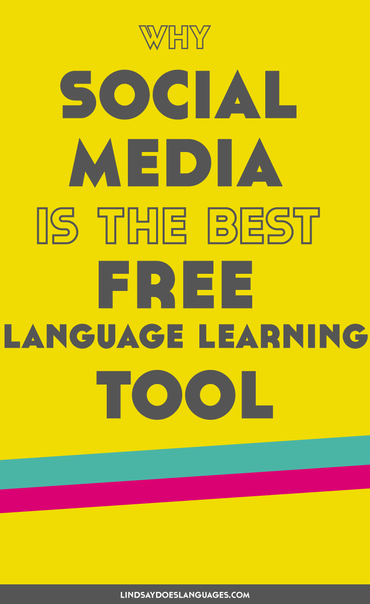 Social media is a great free tool for language learning. But why social media for language learning? I explain the 4 key points in this post...