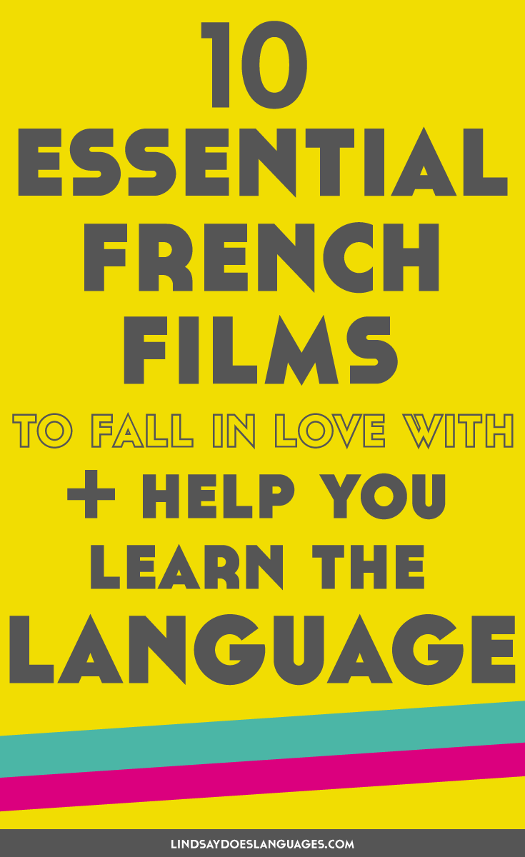 Looking for some essential French films to help you learn the language? These 10 will get you started and give you a French film to fall in love with.