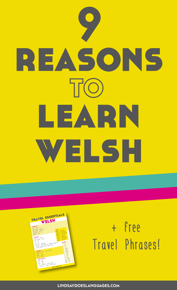 Want to learn Welsh? Here's 9 reasons to learn the language including some top resource links + a video to inspire you to find out more about Welsh! Click through for your free Travel Phrases PDF.>>