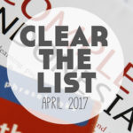 Language Learning Goals – Clear The List: April 2017