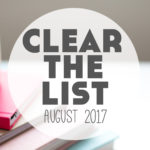 Language Learning Goals: Clear The List – August 2017