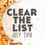 Language Learning Goals: Clear The List – July 2018