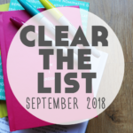Language Learning Goals: Clear The List – September 2018