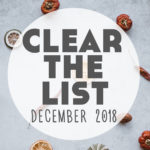 Language Learning Goals: Clear The List – December 2018