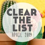 Language Learning Goals: #ClearTheList – April 2019