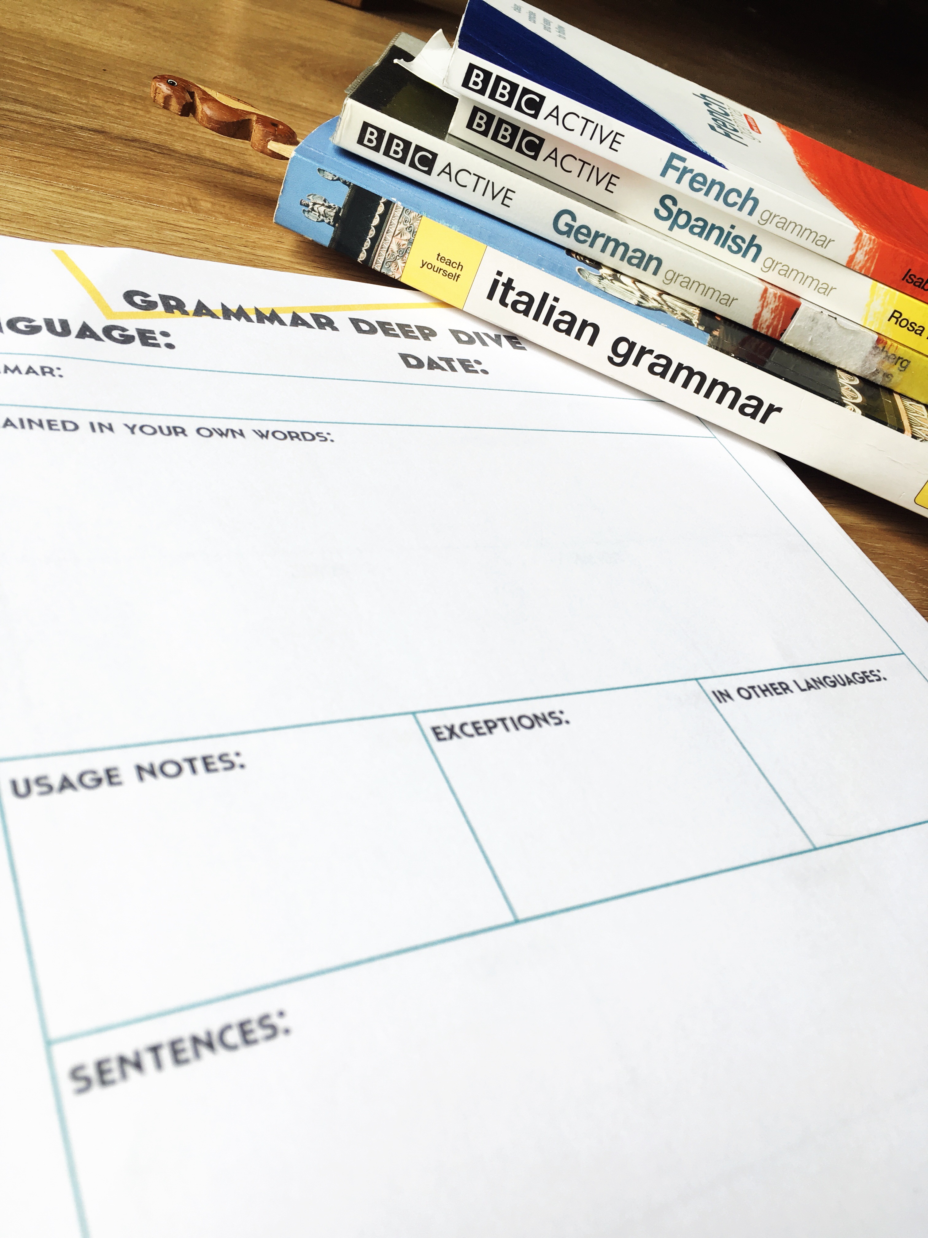 Sometimes language learning gets stressful, overcomplicated, and overwhelming. But the good news is that there's plenty of ways to track your language learning + get organised. Click through to learn more + get your free monthly mini planner too. ➔