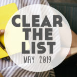 Language Learning Goals: #ClearTheList – May 2019