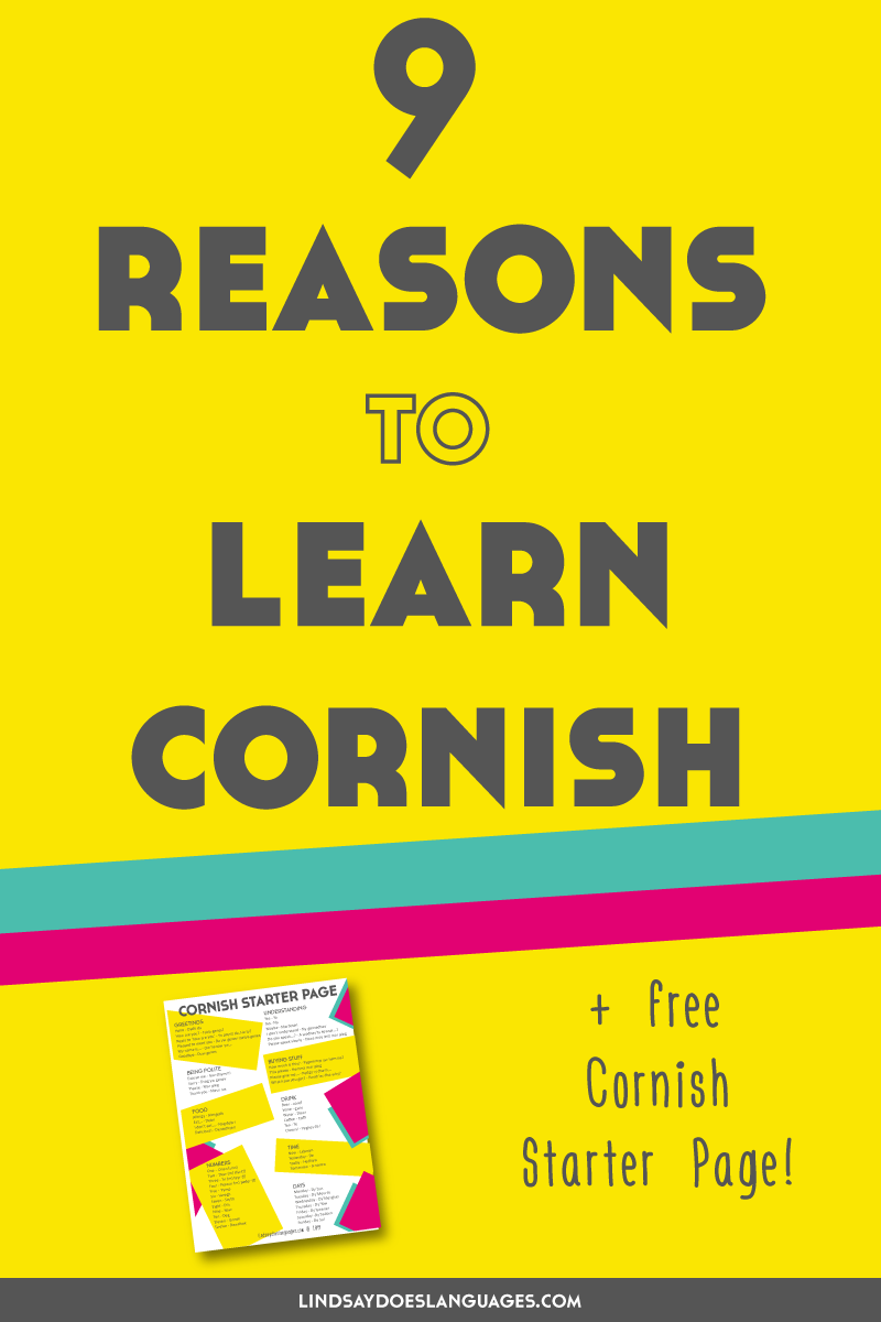 Ever thought about learning Cornish? Here are 9 reasons to learn Cornish and the best Cornish resources to learn the language. ➔