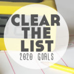 Language Learning Goals for 2020 (#ClearTheList)