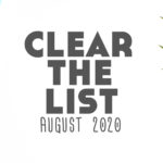 Language Learning Goals with #ClearTheList – August 2020