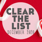 Steady Growth Language Learning Goals with #ClearTheList – December 2020