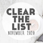 Simple Language Learning Goals with #ClearTheList – November 2020