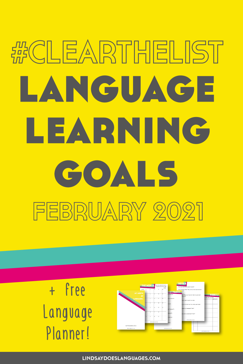 A month in, how's it going learning Russian? What will I keep and what will I change with my Russian language learning goals for February 2021? ➔