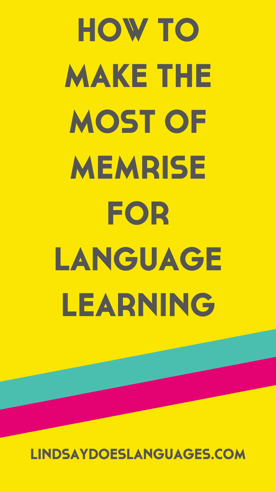 Memrise is one of my favourite language apps, and one of my favourite vocab tools. Want to know how to make the most of Memrise? Let's go!