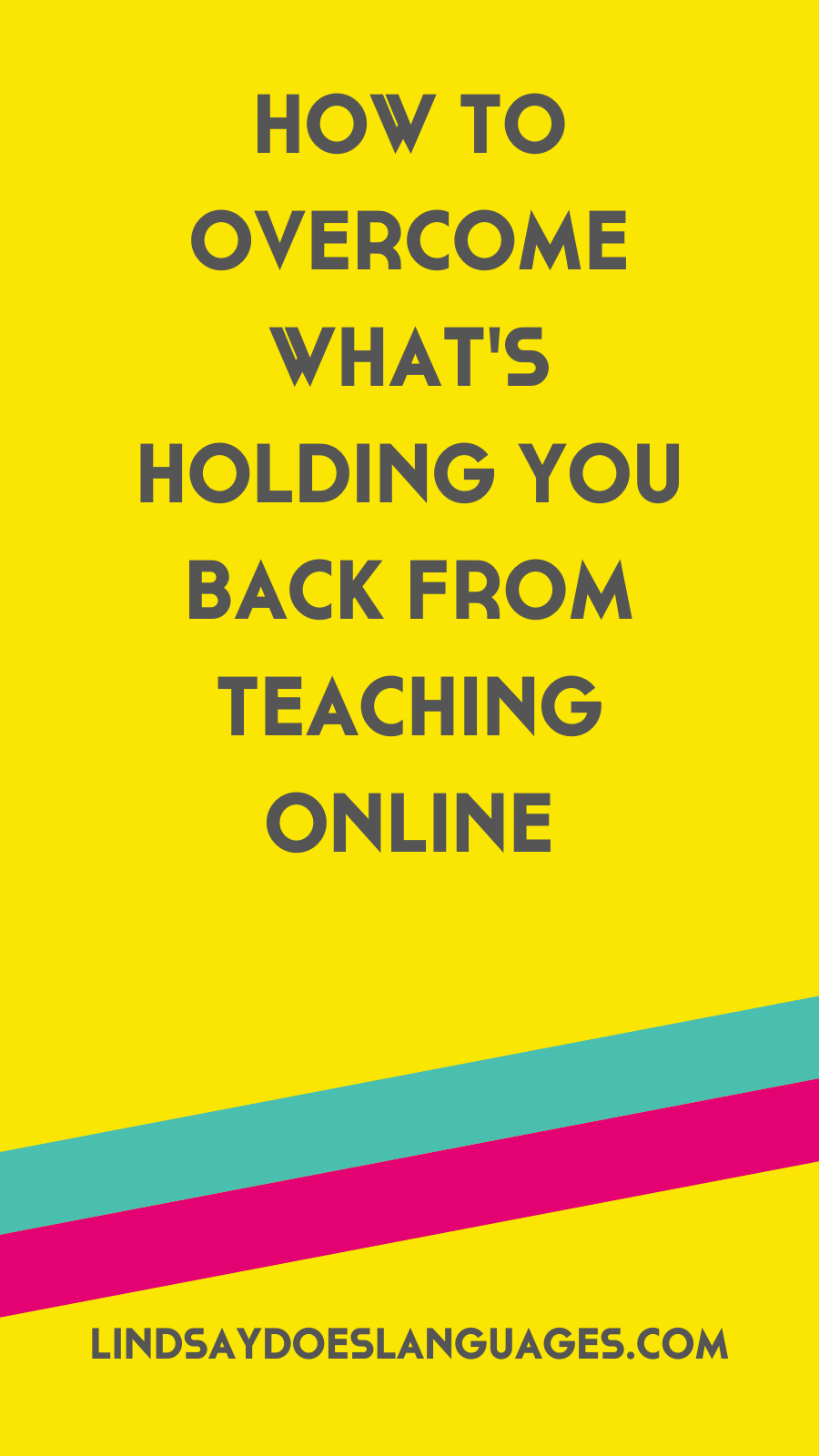 Curious how to overcome what's holding you back from teaching online? Read this to find out how to overcome your teaching online worries.