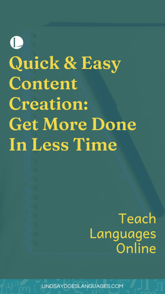 Want quick & easy content creation? Get more done in less time by stealing my exact easy content creation process.